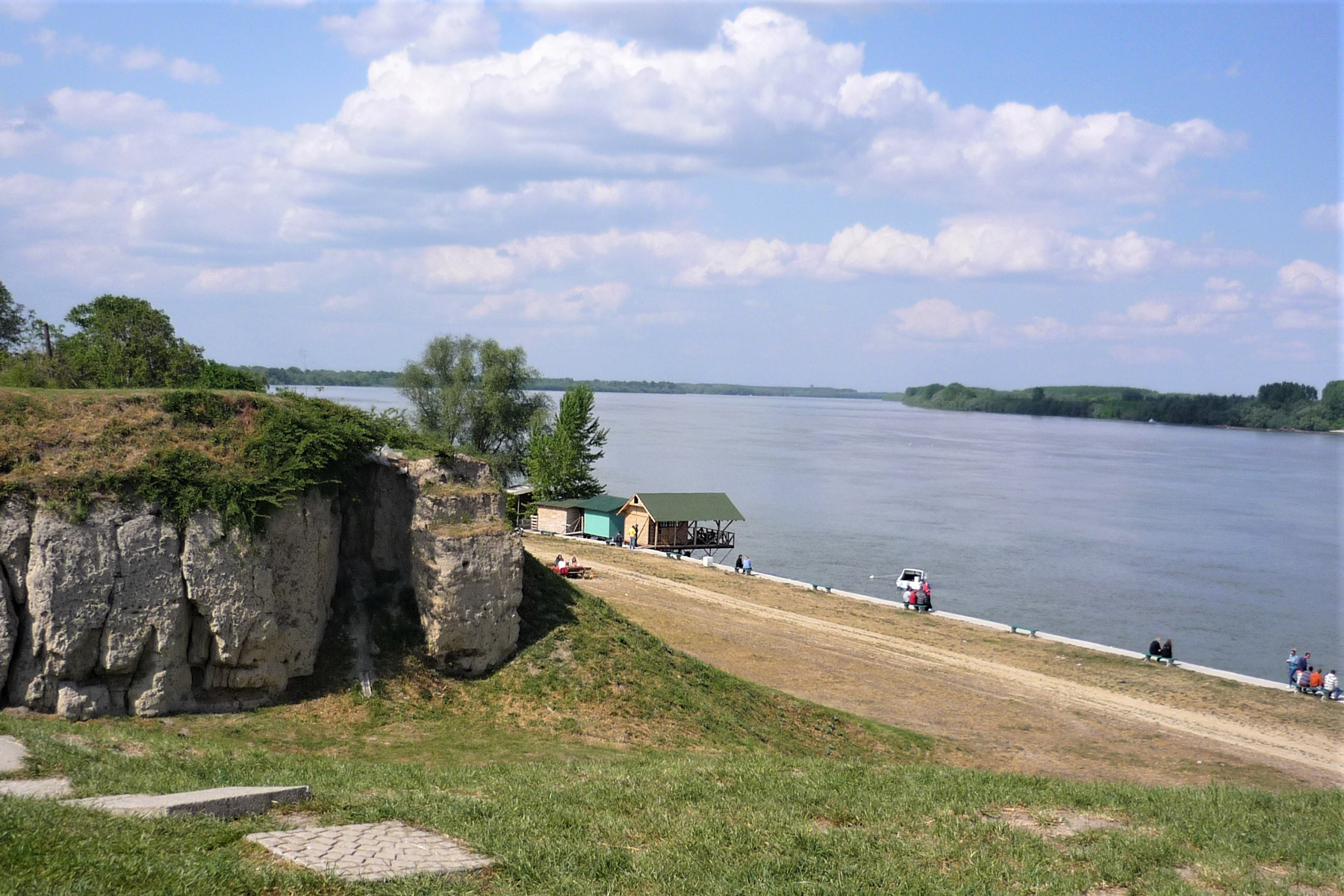 Arheološko nalazište Vinča je pored Dunava na teritoriji Grocke.