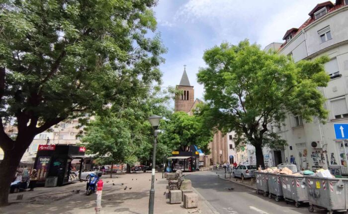 Verski objekti u Beogradu - Evangelistička crkva, Stari grad