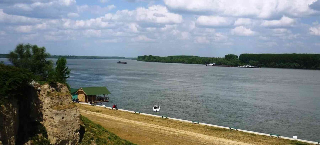 Dunav kod arheološkog nalazišta Vinča