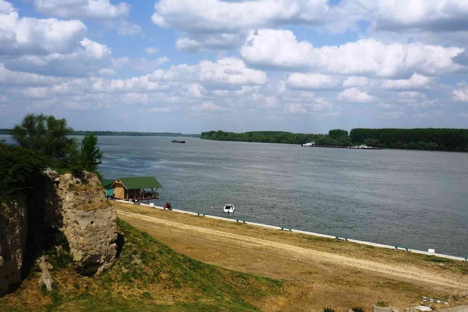Dunav kod arheološkog nalazišta Vinča