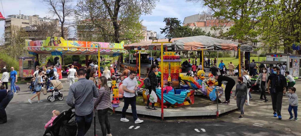 Zabava u Beogradu - zabavni park - Kalemegdan