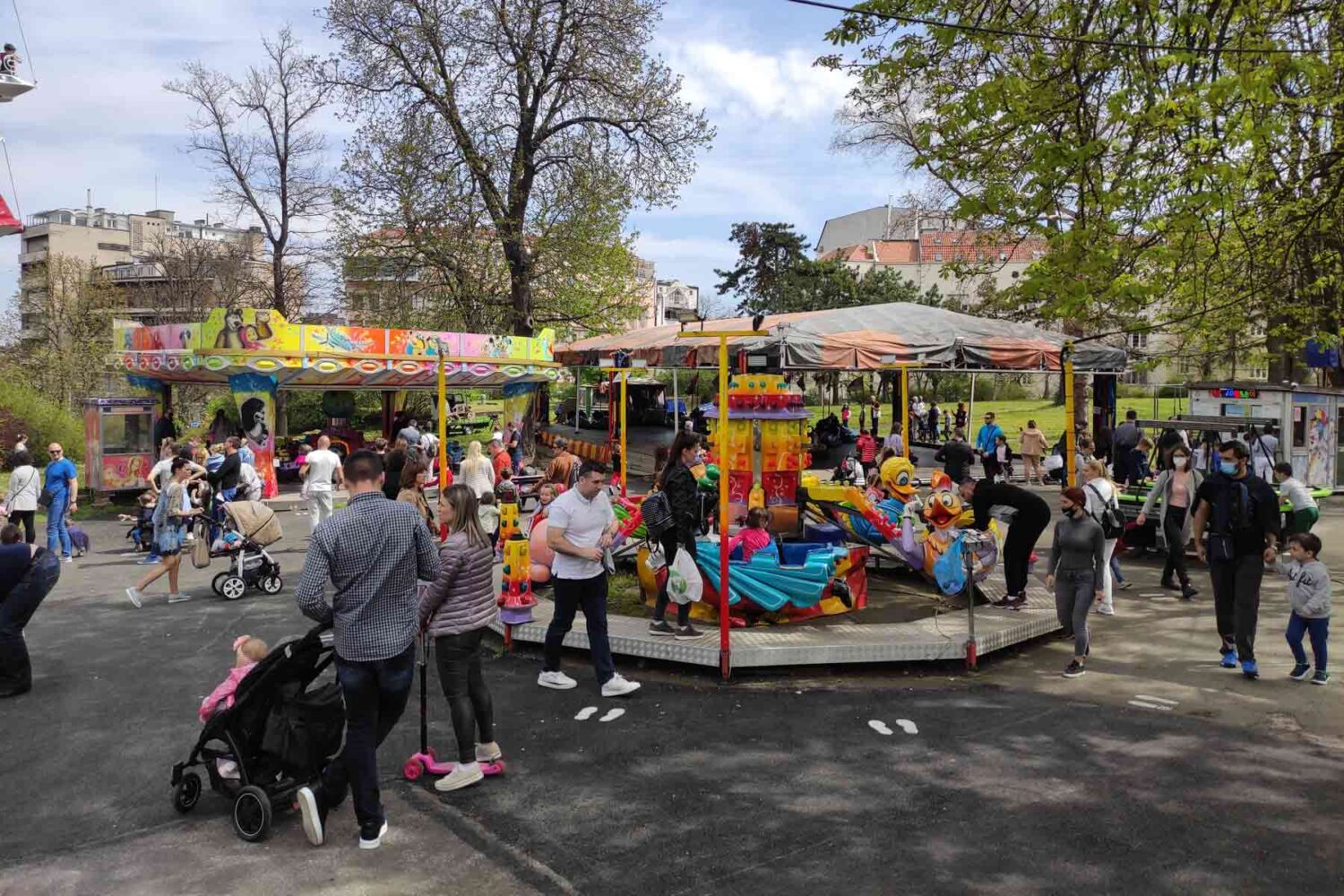 Zabava u Beogradu - zabavni park - Kalemegdan