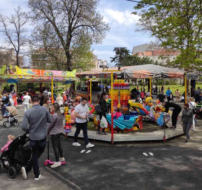 Zabava u Beogradu - zabavni park - Kalemegdan