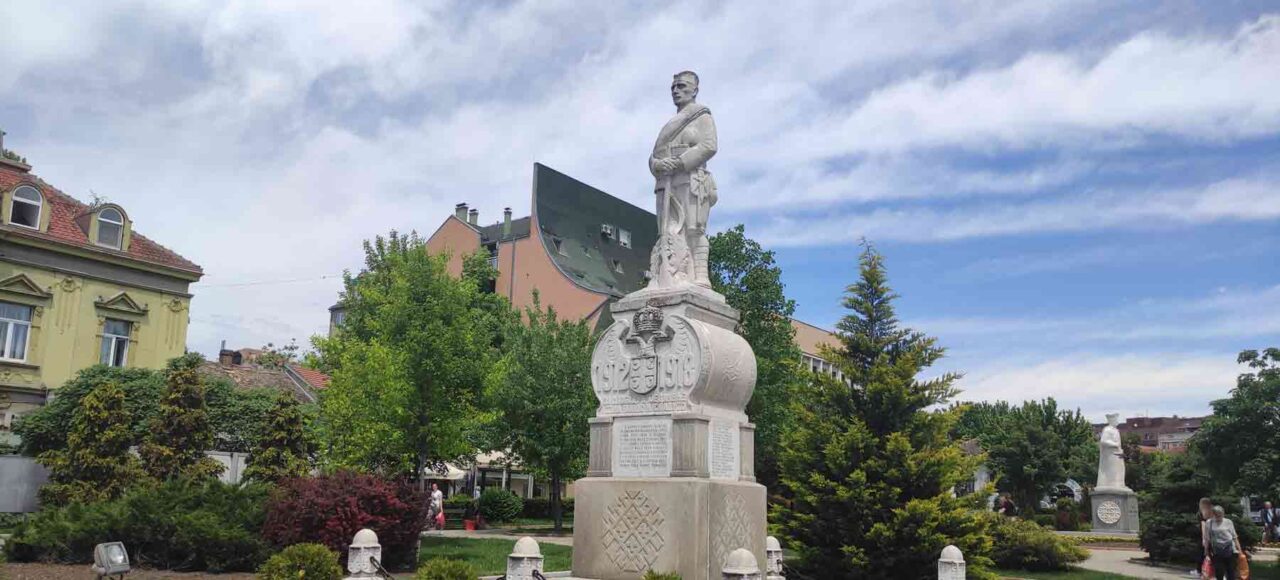Spomenik kulture u centru Mladenovca.