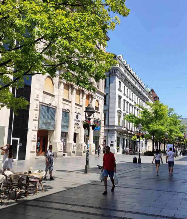 Prelepo setaliste i soping zona Knez Mihailova