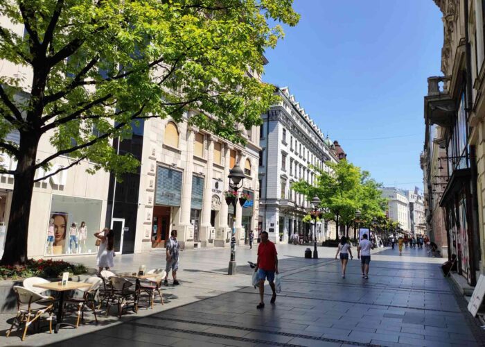 Prelepo setaliste i soping zona Knez Mihailova