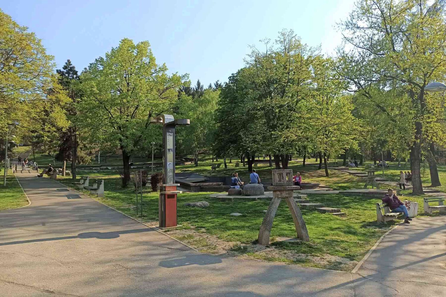 Jedan od najlepših parkova Beograda.