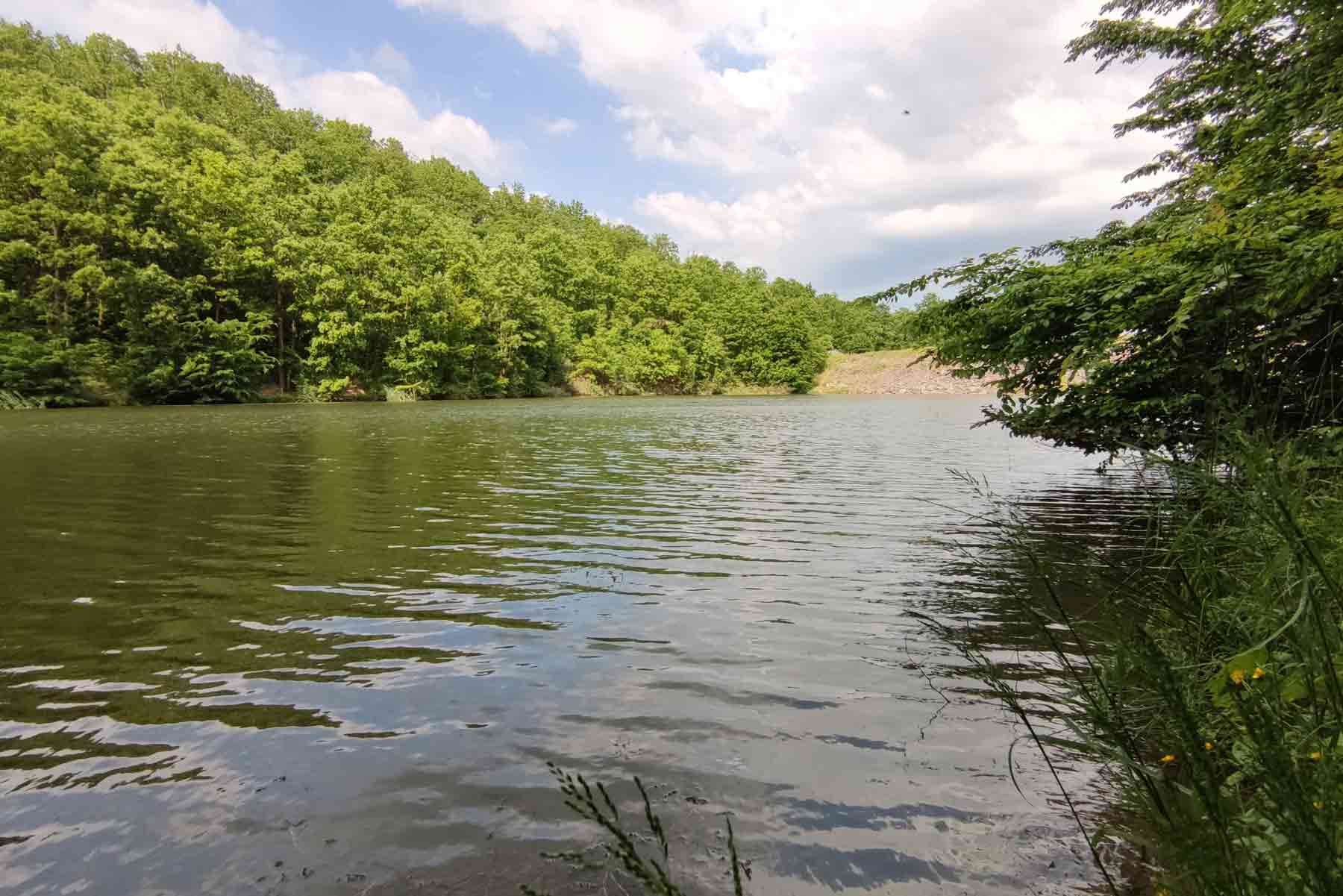 Jezero Bela reka je popularno mesto za pecanje u Beogradu