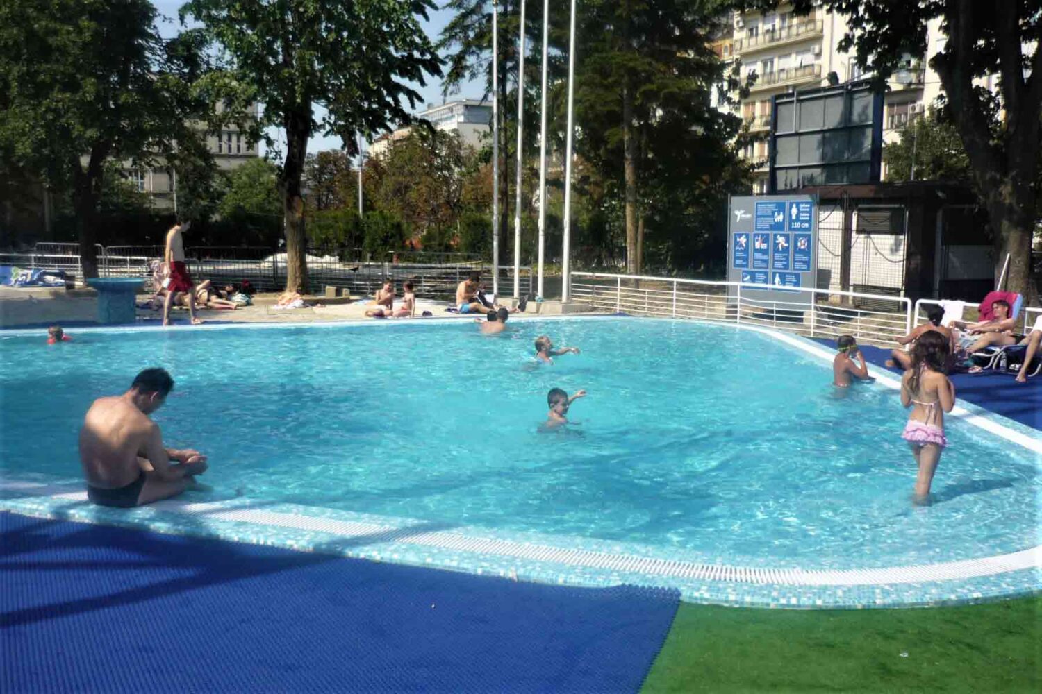 Sportski centar "Tašmajdan" - mali spoljni bazen