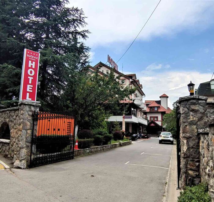 Hotel Sučević se nalazi na divnoj lokaciji