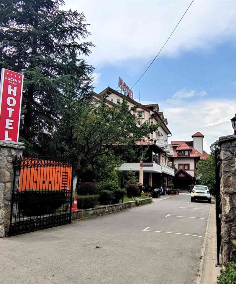 Hotel Sučević se nalazi na divnoj lokaciji