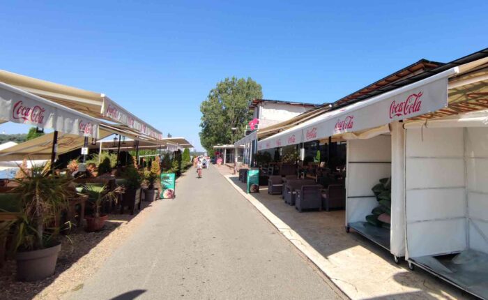 Galino beach bar jedan od posećenijih kafića na Adi