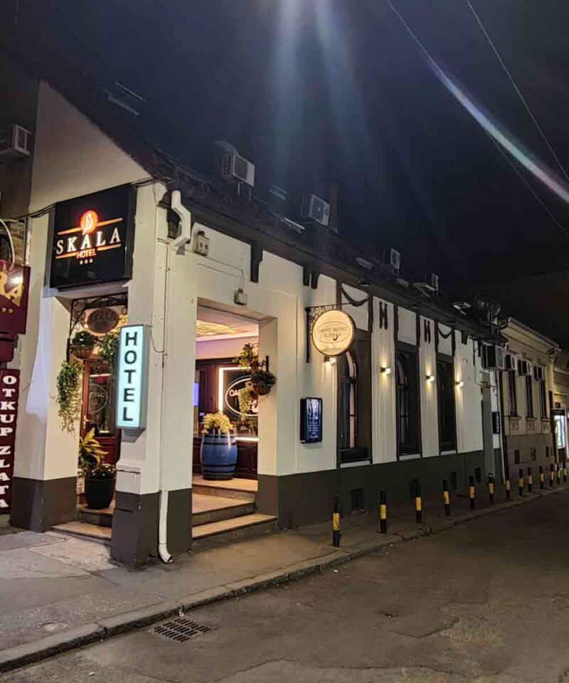 Hotel Skala u Bežanijskoj ulici u Zemunu