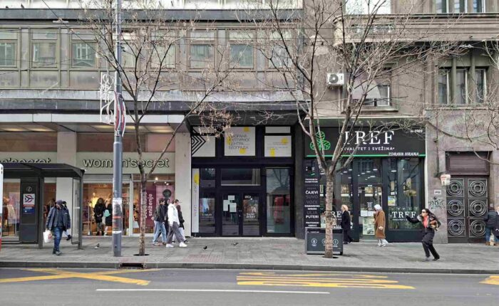 Dvorana kulturnog centra Beograda tokom filmskog programa Belgrade Film Festival 2026