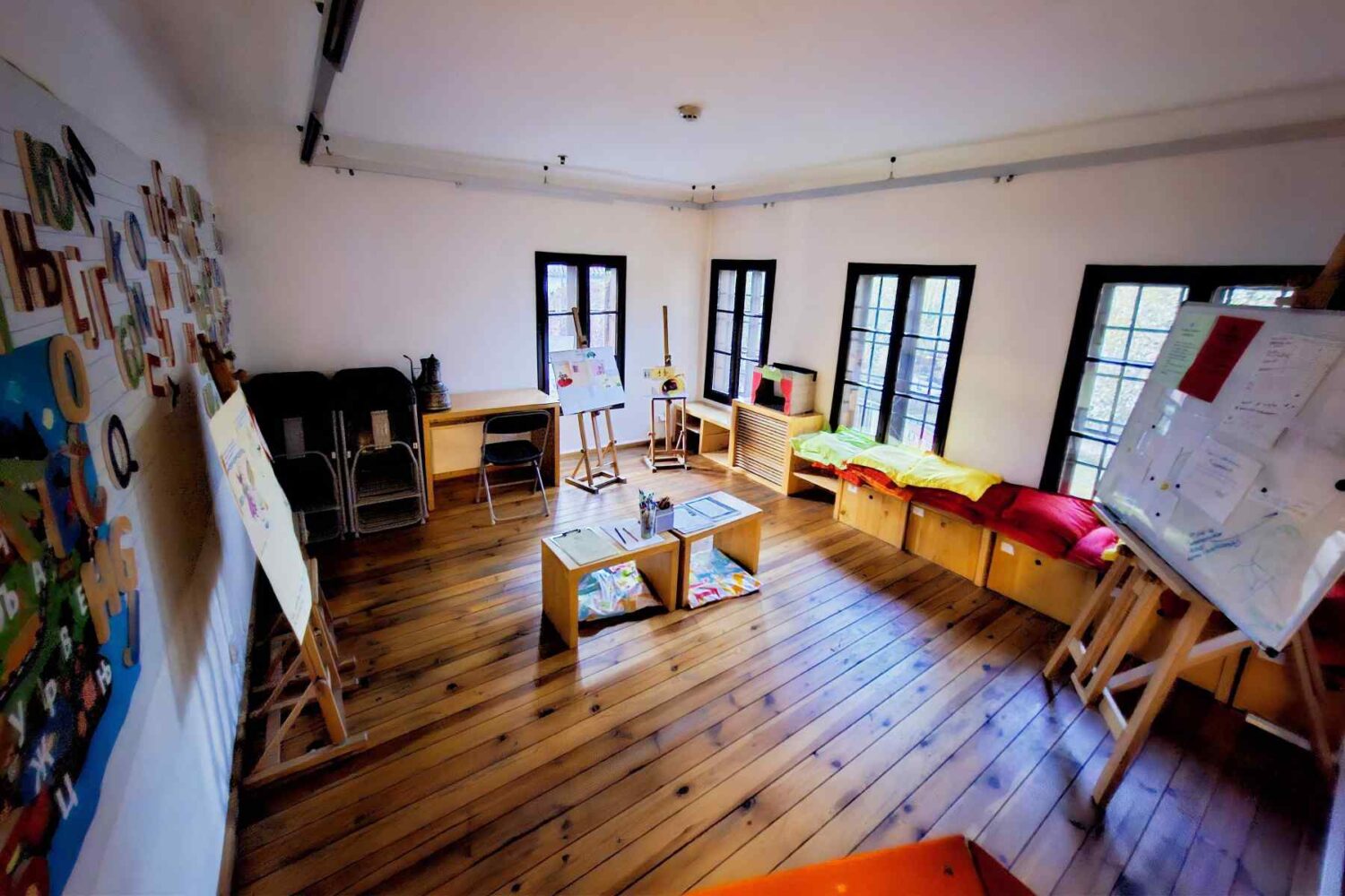 Radionica za decu na spratu Muzeja Vuka i Dositeja