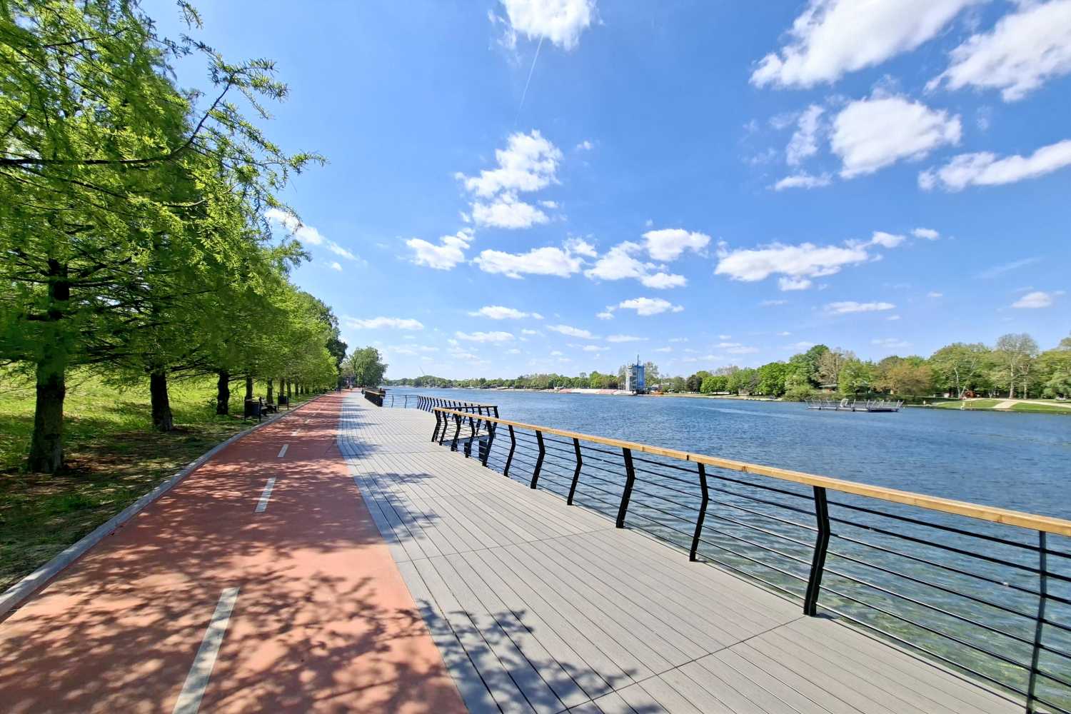 Belgrade river islands on the Danube and Sava surrounded by nature and water