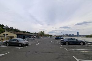 Kalemegdan lower town parking Belgrade
