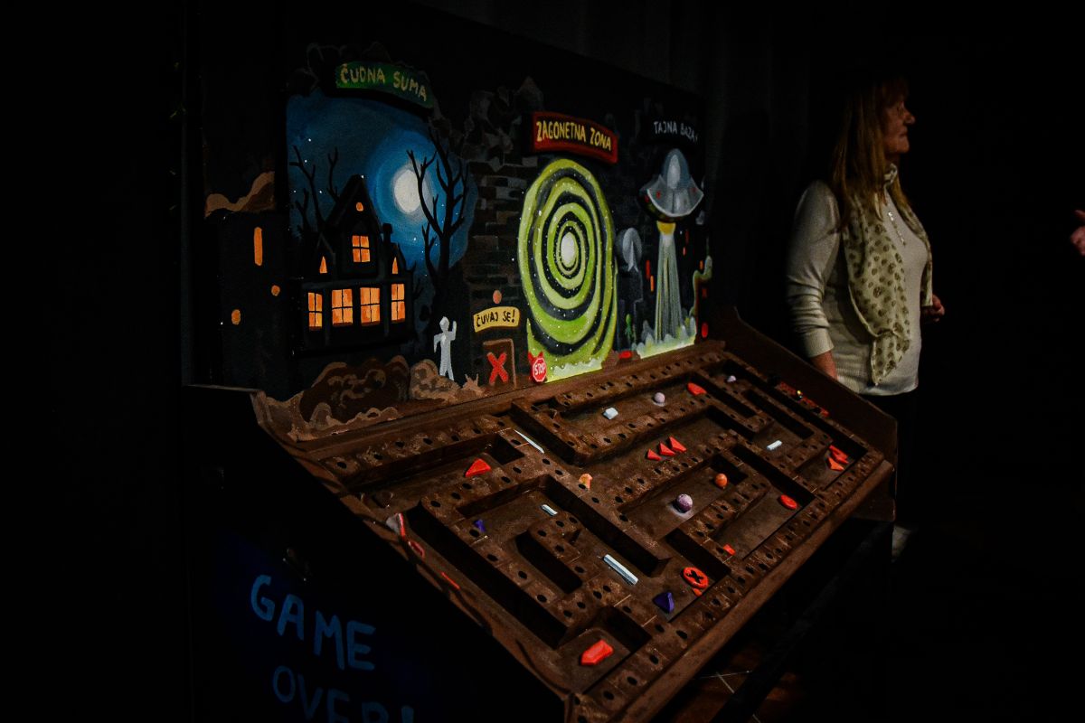 Paranormal Maze Interactive paranormal maze at the Paranormal Museum