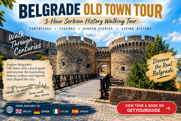Belgrade Old Town and Kalemegdan on a guided history walking tour