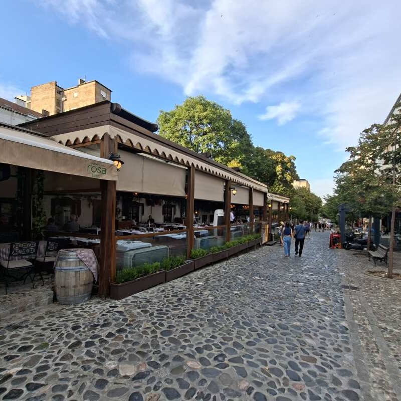 Restoran Tri šešira u Skadarliji u Beogradu