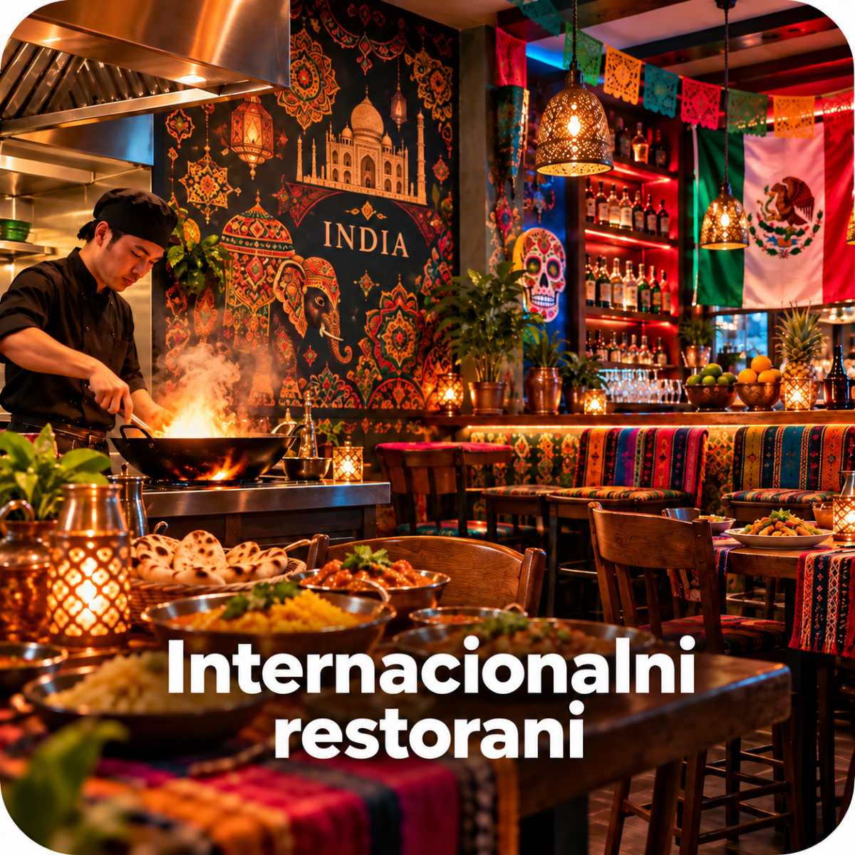 Internacionalni restorani u Beogradu